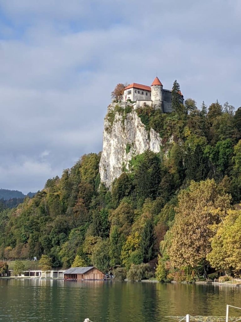 The castle of Bled