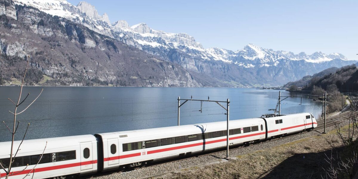 ICE train to Slovenia