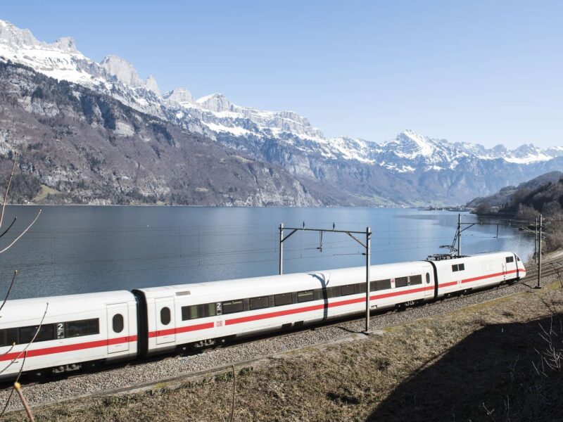 ICE train to Slovenia