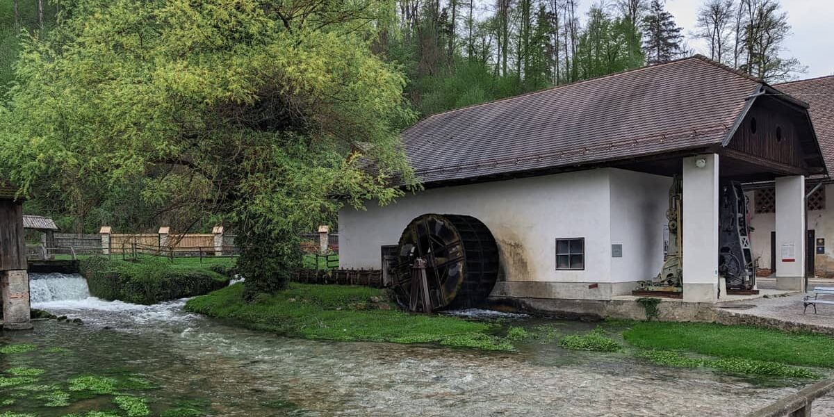 Water mill in TMS museum