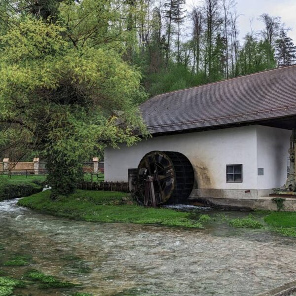 Water mill in TMS museum