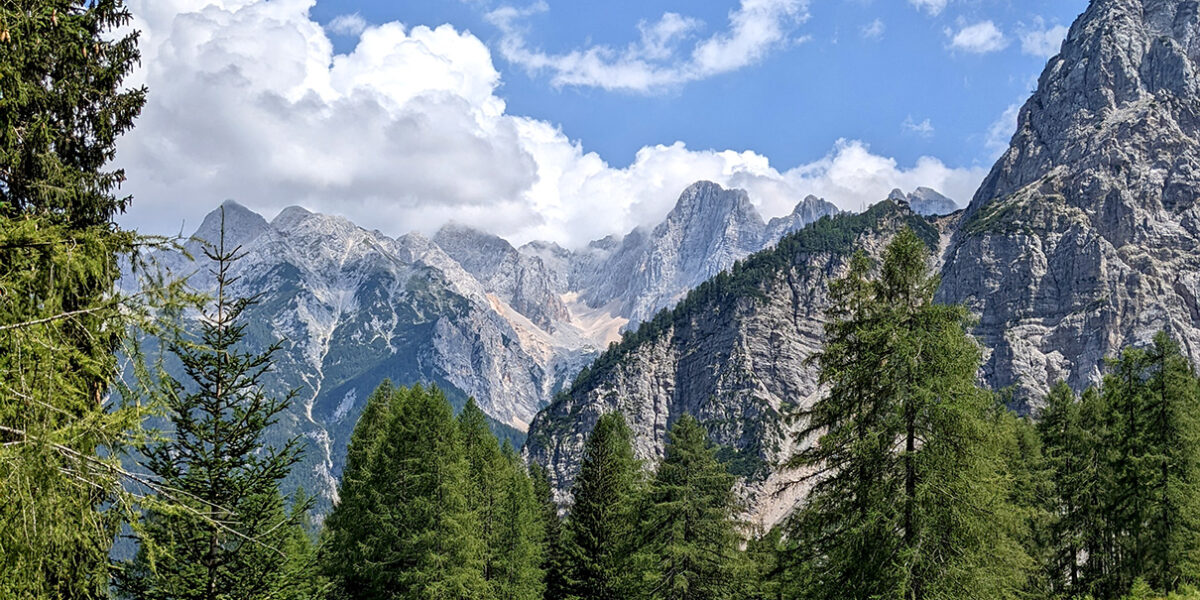 Triglav mountain in Slovenia with natural scenery