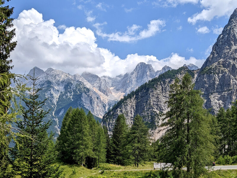Triglav mountain in Slovenia with natural scenery