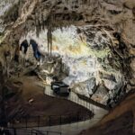 Inside the Postojna caves