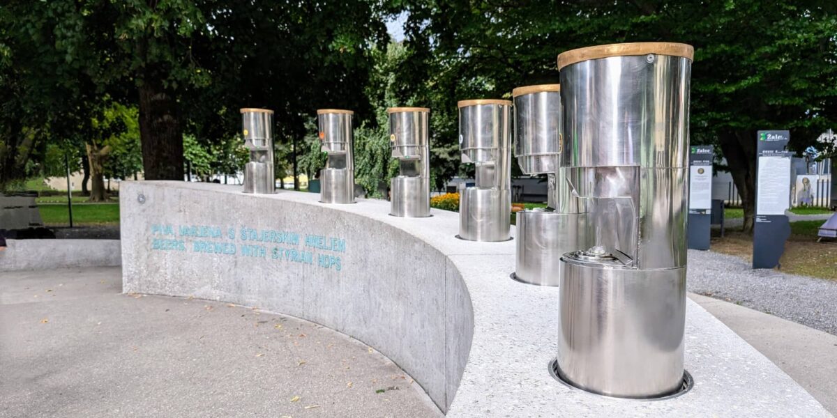 Beer fountain Zalec