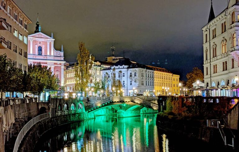 Ljubljana city centre
