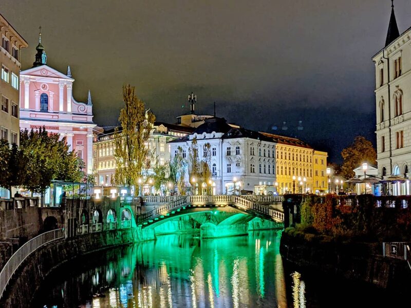 Ljubljana city centre
