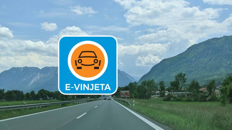 Toll vignette motorway Slovenia