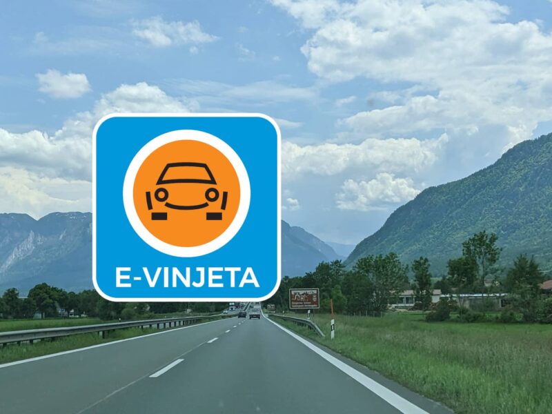 Toll vignette motorway Slovenia