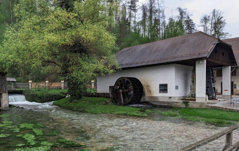 Watermill in TMS museum