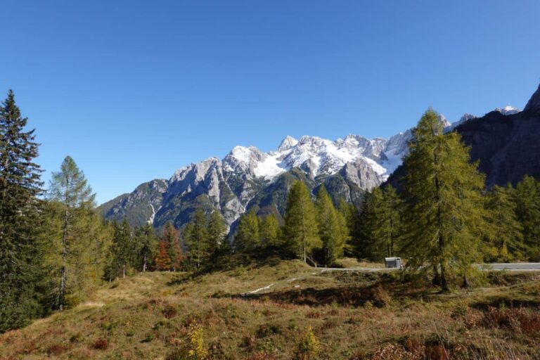 View of Triglav mountain in Slovenia