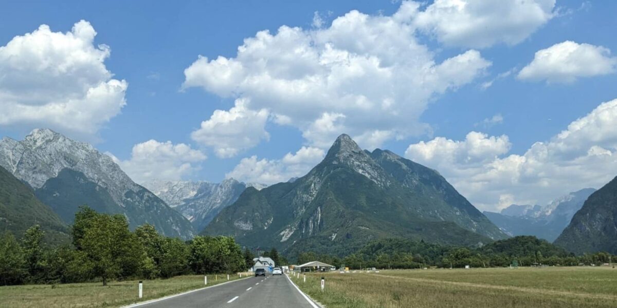 Road to Bovec Slovenia