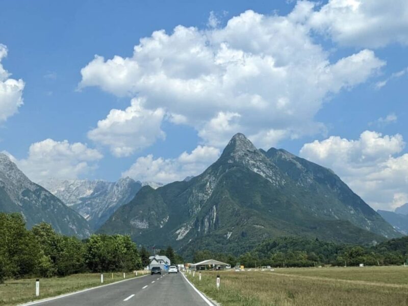Road to Bovec Slovenia